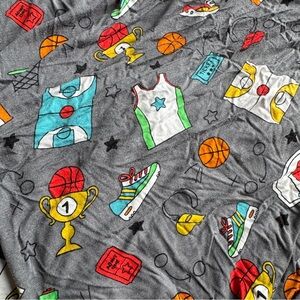 Little Sleepies Basketball Crib Sheet